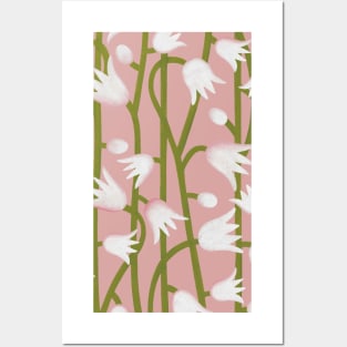 Climbing Lilies in Pink Posters and Art